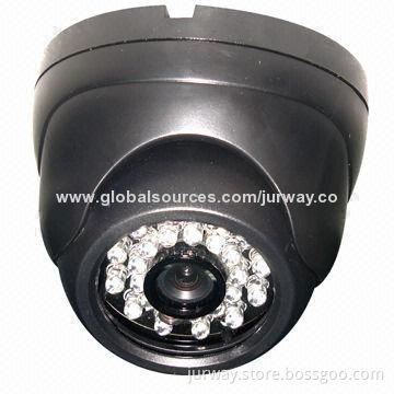 1/3-inch HDIS IR Dome Camera, 800TVL Resolution, IR Distance 25m, 24-piece of LEDs with IR-cut